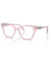 Swarovski Women's Square Eyeglasses