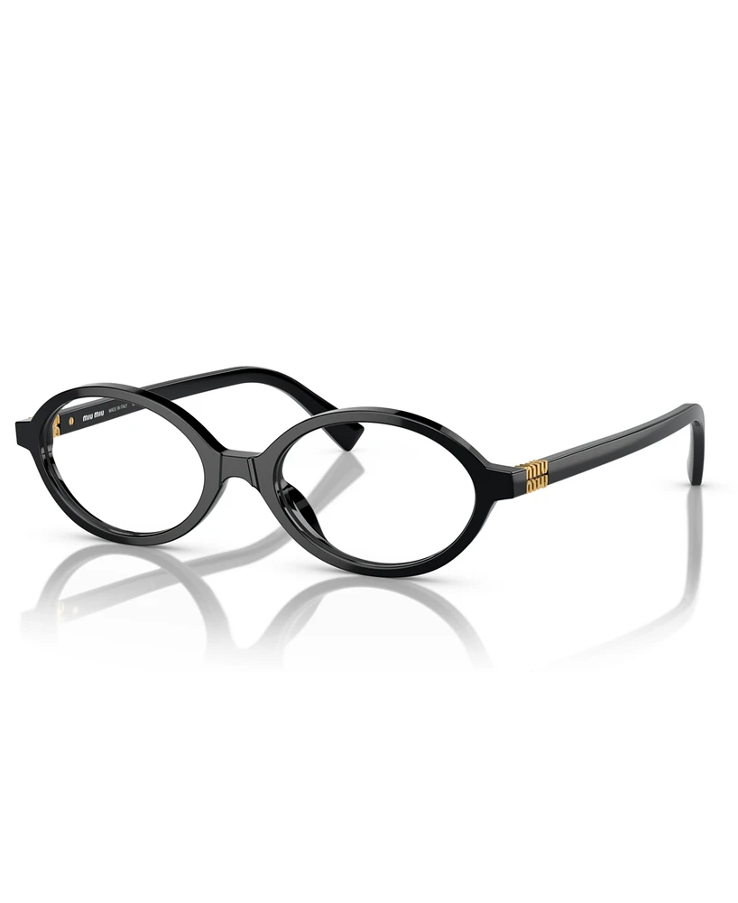 Miu Miu Women's Narrow Eyeglasses, Mu 01XV