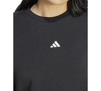 adidas Women's Essentials Crewneck Small-Logo Sweatshirt