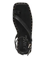 Wild Pair Women's Genessis Buckle Flat Sandals, Exclusively at Macy's