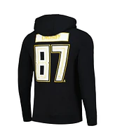 Levelwear Men's Sidney Crosby Black Pittsburgh Penguins Podium Name Number Pullover Hoodie