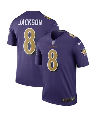 Nike Men's Lamar Jackson Purple Baltimore Ravens Alternate Legend Jersey