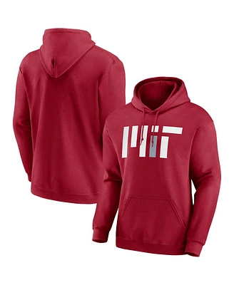Fanatics Men's Cardinal Mit Engineers Fleece Pullover Hoodie