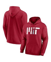 Fanatics Men's Cardinal Mit Engineers Fleece Pullover Hoodie