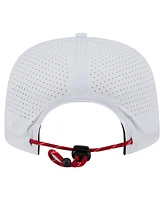 New Era Men's White Philadelphia Phillies Perforated Golfer Snapback Hat