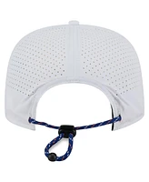 New Era Men's White New York Mets Perforated Golfer Snapback Hat