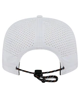 New Era Men's White Houston Astros Perforated Golfer Snapback Hat