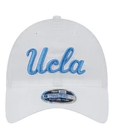 New Era Men's White Ucla Bruins Active Ripstop 9TWENTY Adjustable Hat