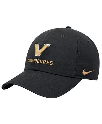 Nike Men's Black Vanderbilt Commodores 2025 On-Field Club Adjustable Hat