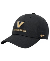 Nike Men's Black Vanderbilt Commodores 2025 On-Field Club Adjustable Hat