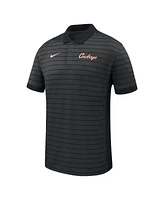 Nike Men's Oklahoma State Cowboys 2025 Early Season Coaches Sideline Victory Stripe Performance Polo Shirt