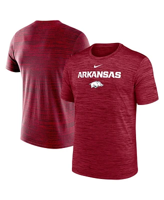 Nike Men's Cardinal Arkansas Razorbacks Velocity Performance T-Shirt