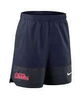 Nike Men's Navy Ole Miss Rebels 2025 Sideline Performance Shorts