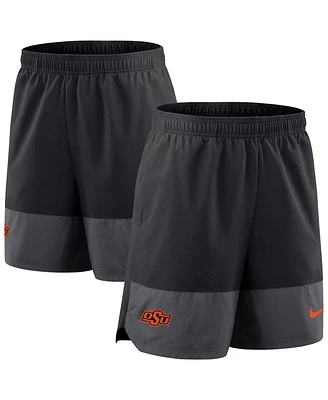 Nike Men's Black Oklahoma State Cowboys 2025 Sideline Performance Shorts
