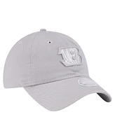 New Era Women's Gray Cincinnati Bengals Color Pack 9TWENTY Adjustable Hat