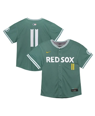 Nike Toddler Rafael Devers Green Boston Red Sox 2025 City Connect Limited Jersey
