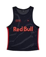 New Era Men's Navy Red Bull Racing Basketball Mesh Tank Top