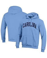 Champion Men's Carolina Blue North Tar Heels Basic Arch Fleece Pullover Hoodie Sweatshirt