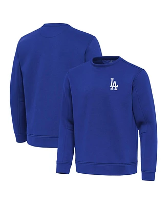 Antigua Men's Royal Los Angeles Dodgers Relevant Lightweight Pullover Sweatshirt