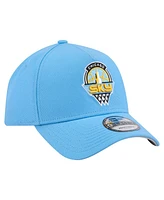New Era Men's Sky Blue Chicago Sky Core Logo A-Frame 9FORTY Adjustable Hat