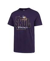 '47 Brand Men's Purple Minnesota Vikings Regional Super Rival T-Shirt