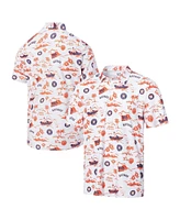 Reyn Spooner Men's White Houston Astros Pua Performance Polo Shirt