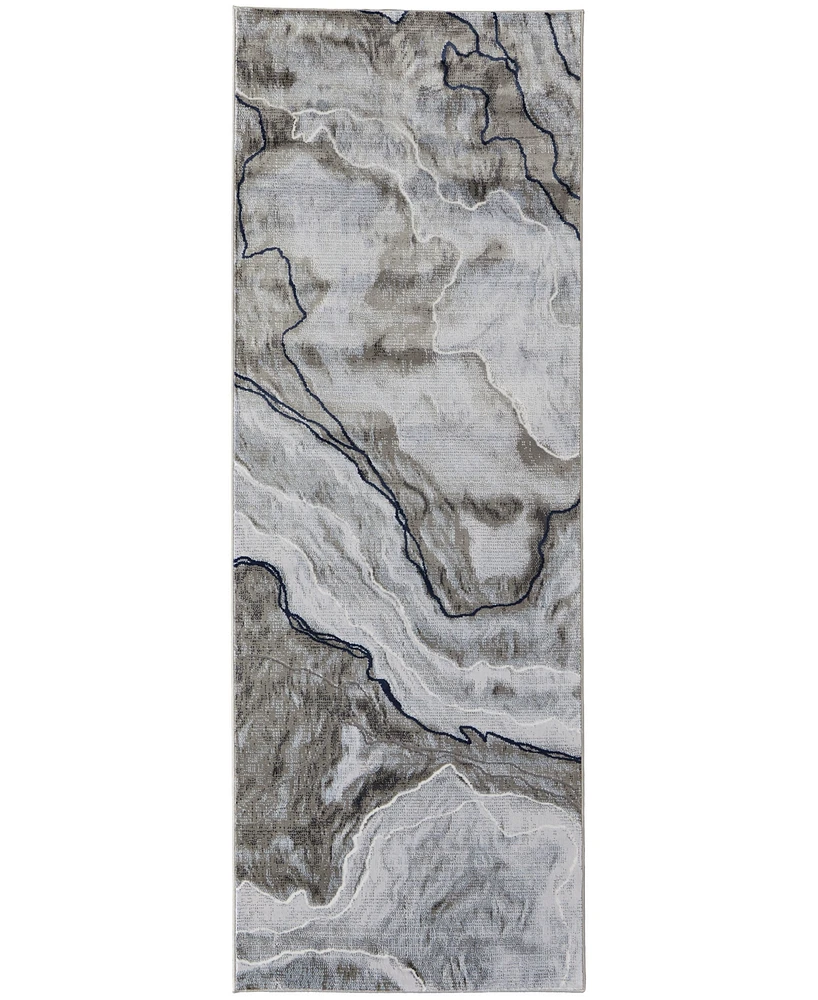 Feizy Gaspar 39KUF 2'10"x8' Runner Area Rug