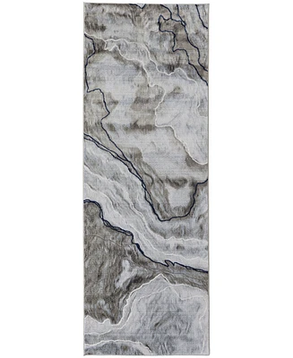 Feizy Gaspar 39KUF 2'10"x8' Runner Area Rug