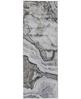 Feizy Gaspar 39KUF 2'10"x8' Runner Area Rug