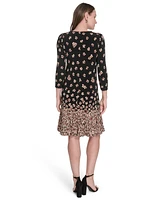 Tommy Hilfiger Petites Jersey Printed Shift Dress