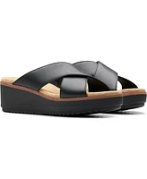 Clarks Collection Women's Wrenly Ivy Wedge Sandals