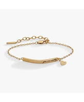 You Are Worthy Inline Bracelet