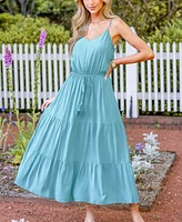 Cupshe Women's Pacific Daze Maxi Beach Dress