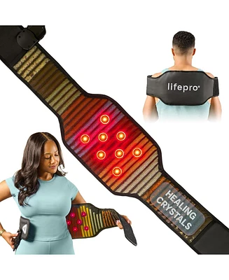 Lifepro Red Light Therapy Belt – Infrared Heating Pad for Back, Shoulder & Body Pain Relief – 660nm & 850nm Near Infrared – Adjus