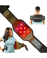 Lifepro Red Light Therapy Belt – Infrared Heating Pad for Back, Shoulder & Body Pain Relief – 660nm & 850nm Near Infrared – Adjus