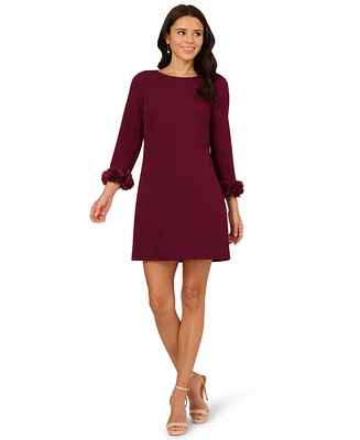 Adrianna Papell Women's 3/4-Sleeve Shift Dress