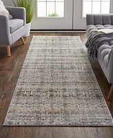 Feizy Kaia 39GLF 2'6"x12' Runner Area Rug