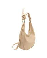 Melie Bianco Lilie Crinkle Medium Shoulder Bag