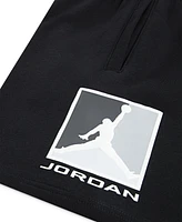 Jordan Big Boys Essentials Boxed Logo Fleece Shorts