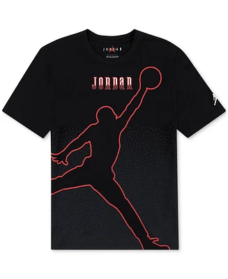 Jordan Big Boys Jumpman Global Graphic T-Shirt
