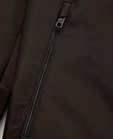 Mango Men's Water-Repellent Hooded Parka