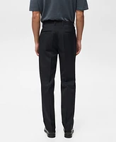 Mango Men's Cold Wool Slim-Fit Pants