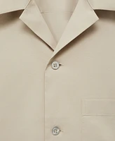 Mango Men's Chest Pocket Regular-Fit Shirt