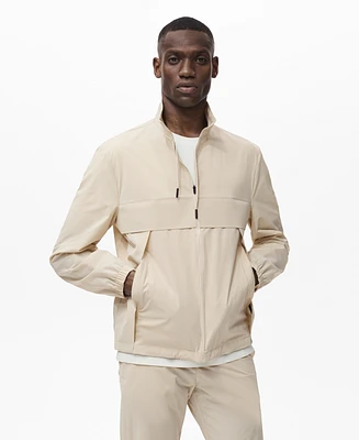 Mango Men's Water-Repellent Coolmax Jacket