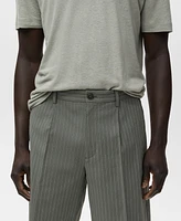 Mango Men's Slim-Fit Chino Cotton Bermuda Shorts