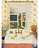 New York Puzzle Company Forget-me-not Spring 1000 Piece Puzzle