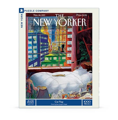 New York Puzzle Company Cat Nap 1000 Piece Puzzle