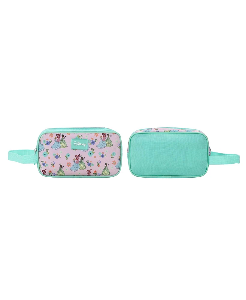 Disney Princesses Dual-Compartment Utility Case With Webbing Pull Handle