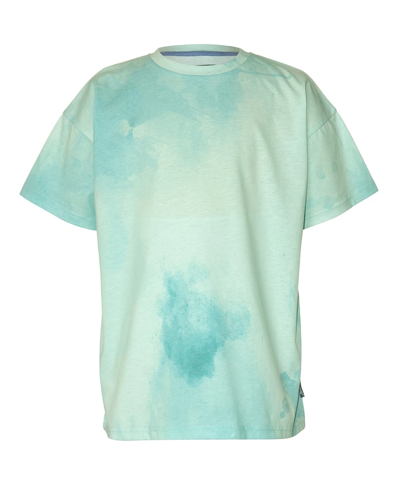 Univibe Big Boys Upton Colorwashed Crewneck T-Shirt