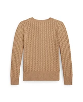 Polo Ralph Lauren Toddler Girls Mini Cable Cotton Cardigan Sweater